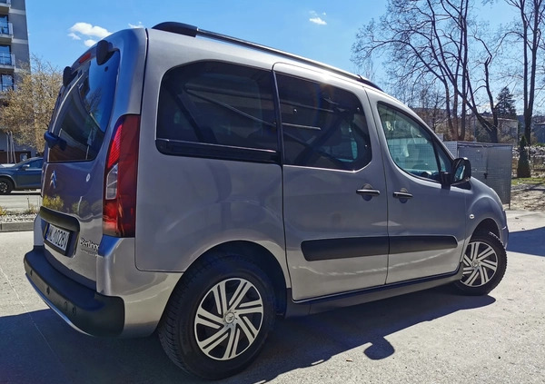 Citroen Berlingo cena 34900 przebieg: 205206, rok produkcji 2015 z Warszawa małe 704